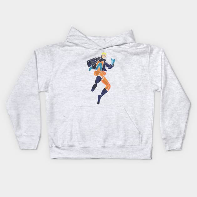 Animal man Kids Hoodie by Newtegan